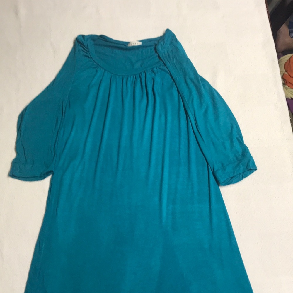 Cute teal tunic